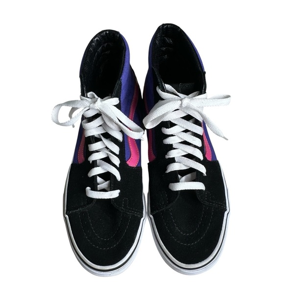 Vans Sk8 Hi-Top “Disruptive" Purple/Pink/ Black Women’s Sz 7.5 - Picture 2 of 11